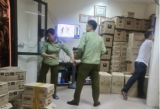 Phát hiện nhiều sữa Hàn Quốc, thực phẩm chức năng nghi nhập lậu
