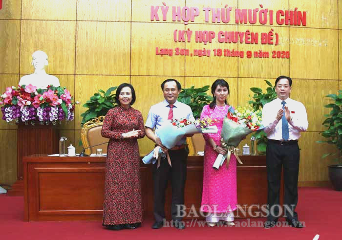Lạng Sơn bầu bổ sung 2 Phó Chủ tịch UBND tỉnh