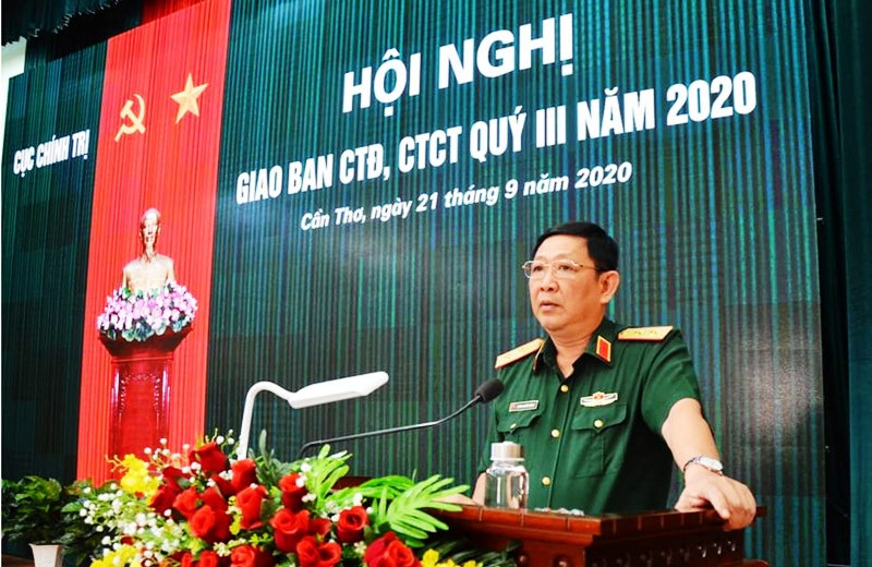 Quân khu 9 giao ban công tác đảng, công tác chính trị quý III năm 2020