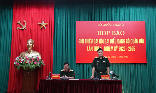 Đại hội đại biểu Đảng bộ Quân đội lần thứ XI diễn ra từ ngày 27-30 9