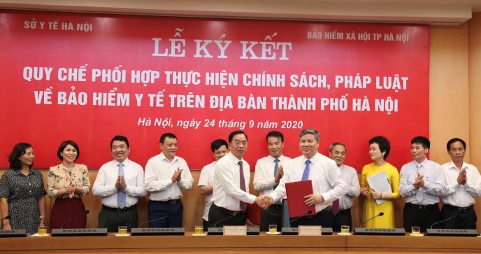 Ký kết Quy chế phối hợp về thực hiện chính sách, pháp luật BHYT