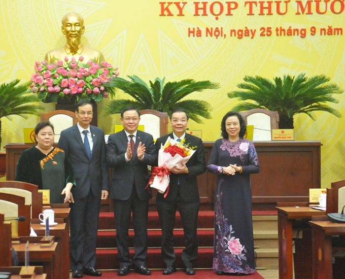 Đồng chí Chu Ngọc Anh giữ chức Chủ tịch UBND TP Hà Nội