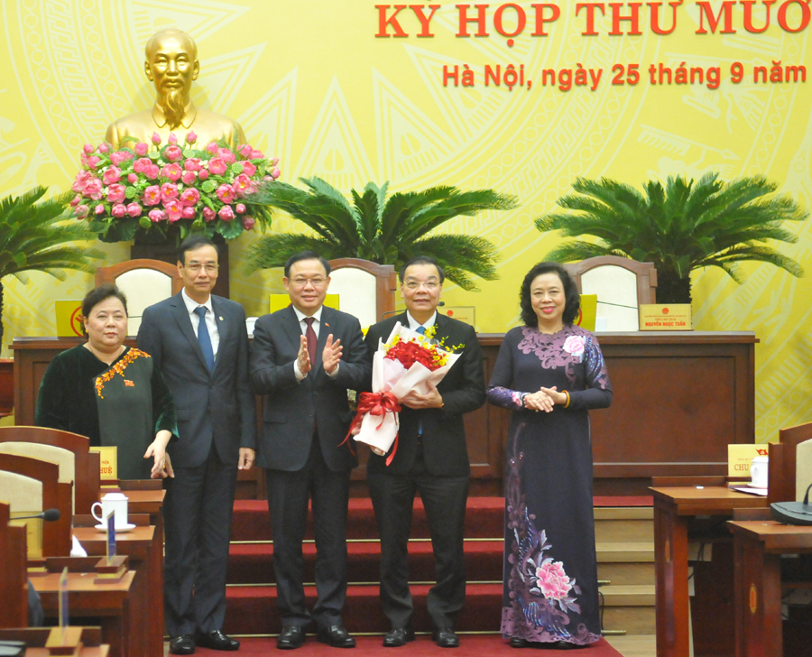 Đồng chí Chu Ngọc Anh giữ chức Chủ tịch UBND TP Hà Nội