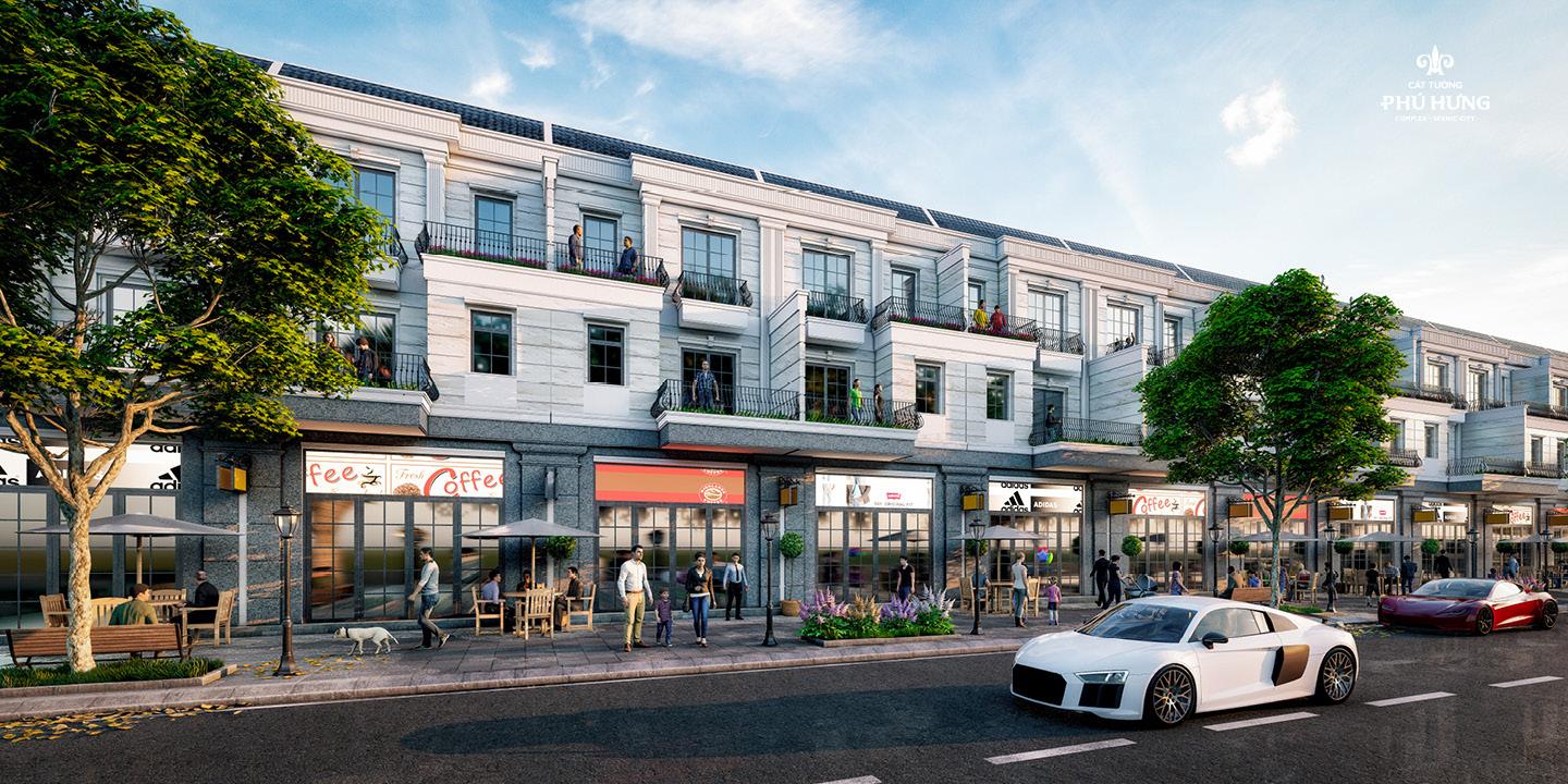 Shophouse Cát Tường Phú Hưng - mô hình độc đáo tại vùng kinh tế trọng điểm phía Nam