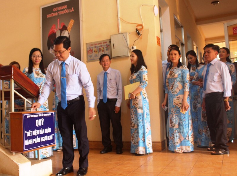 Bình Phước Những mô hình hay trong việc học và làm theo Bác