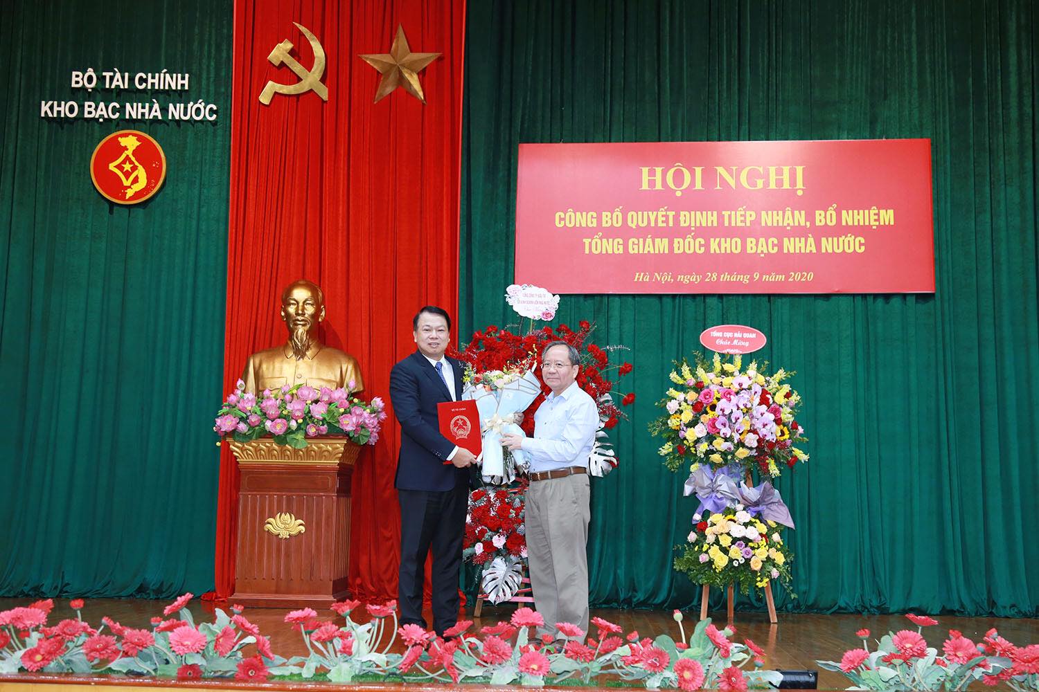 Đồng chí Nguyễn Đức Chi giữ chức Tổng giám đốc Kho bạc Nhà nước