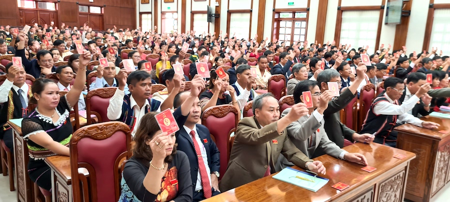 Gia Lai Bầu đại biểu đi dự Đại hội XIII của Đảng