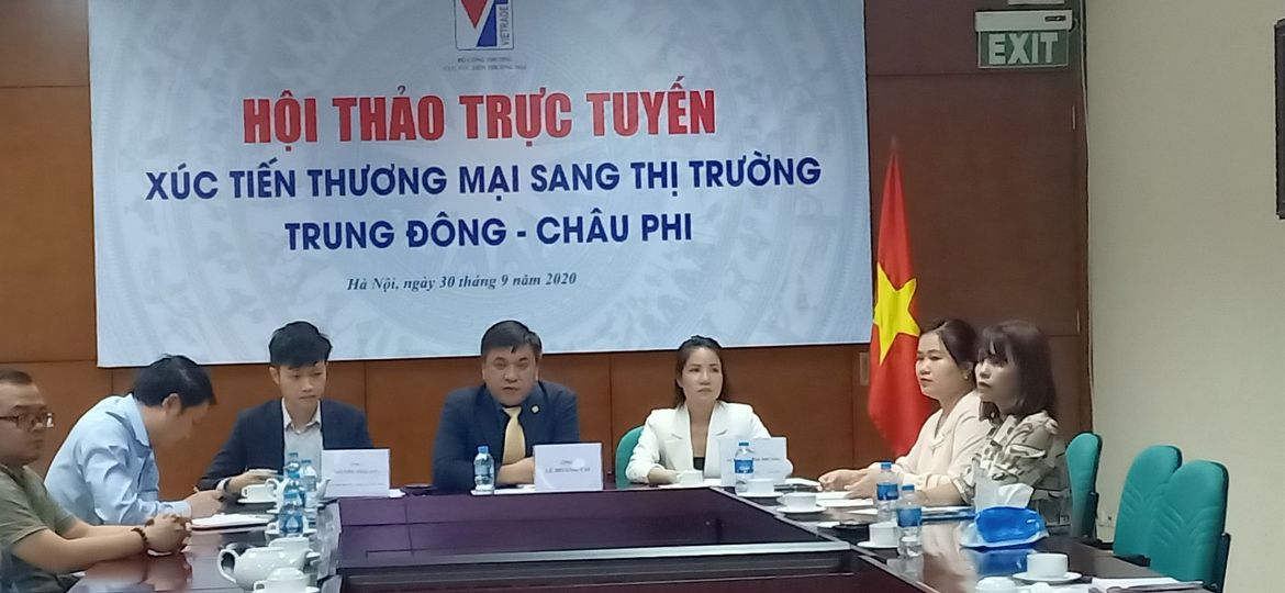 Xúc tiến thương mại sang thị trường Trung Đông - châu Phi