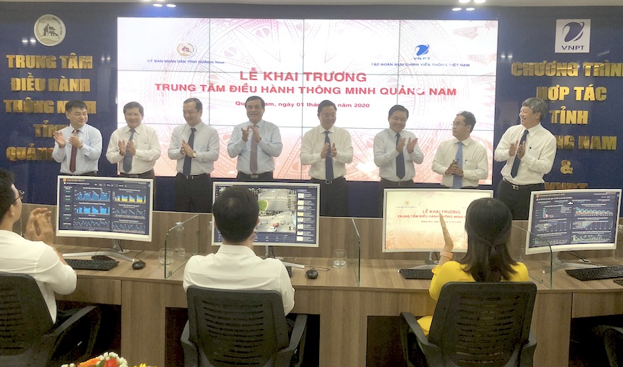 Quảng Nam Khai trương Trung tâm Điều hành thông minh