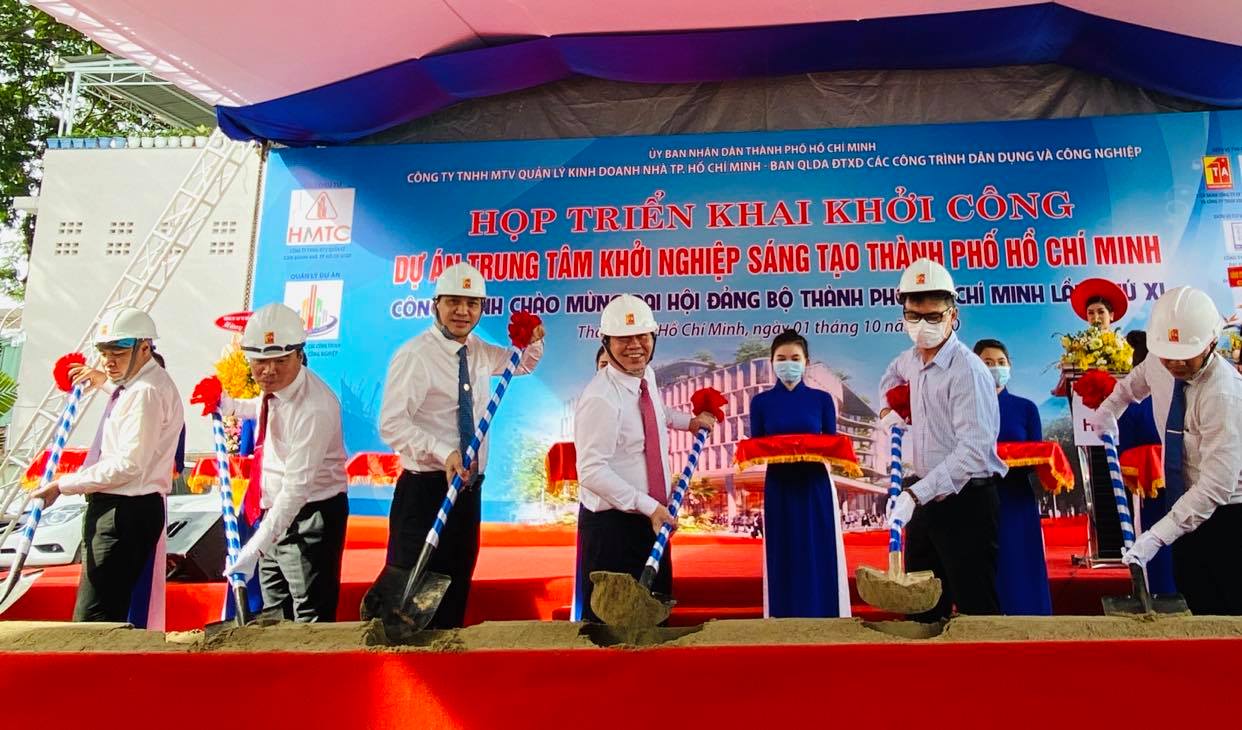 Khởi công Trung tâm khởi nghiệp sáng tạo TP Hồ Chí Minh