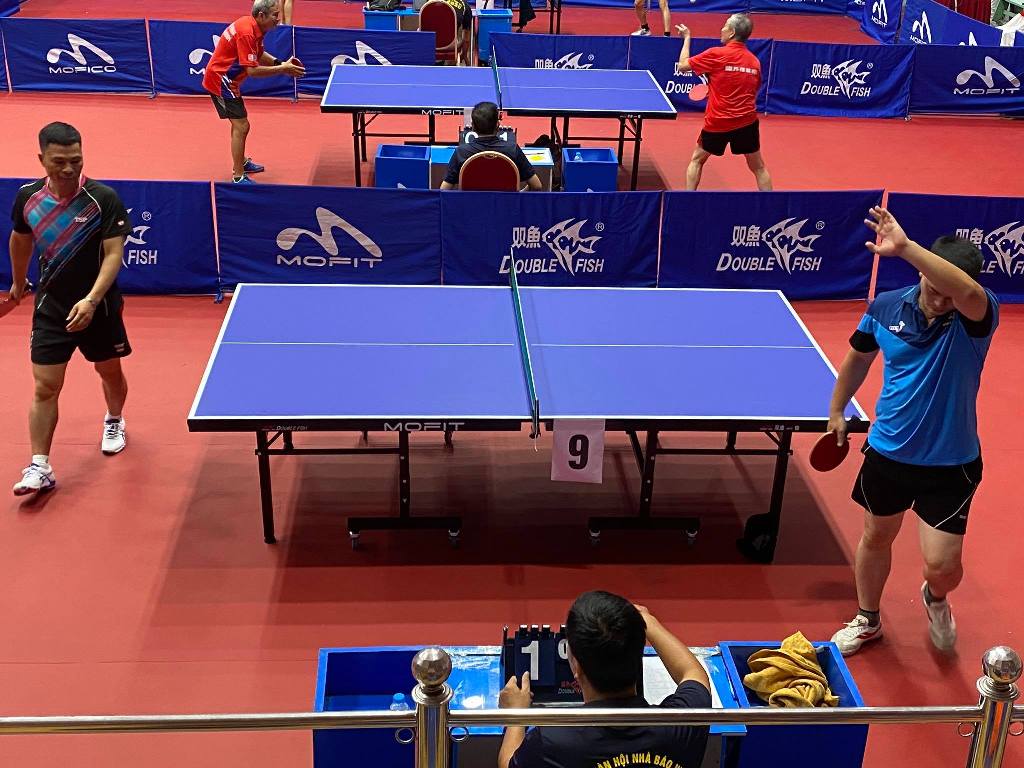 Hơn 200 vận động viên tranh tài tại Giải bóng bàn Cúp Hội Nhà báo Việt Nam