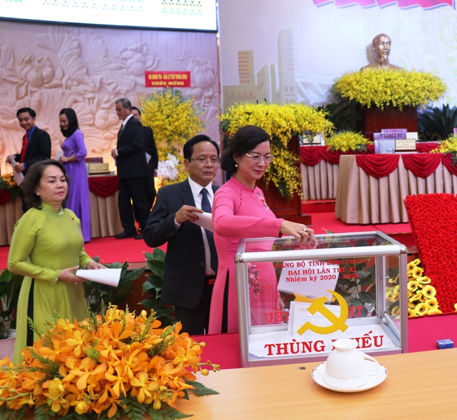 53 đồng chí được Bầu vào Ban Chấp hành Đảng bộ tỉnh Bình Phước khóa XI