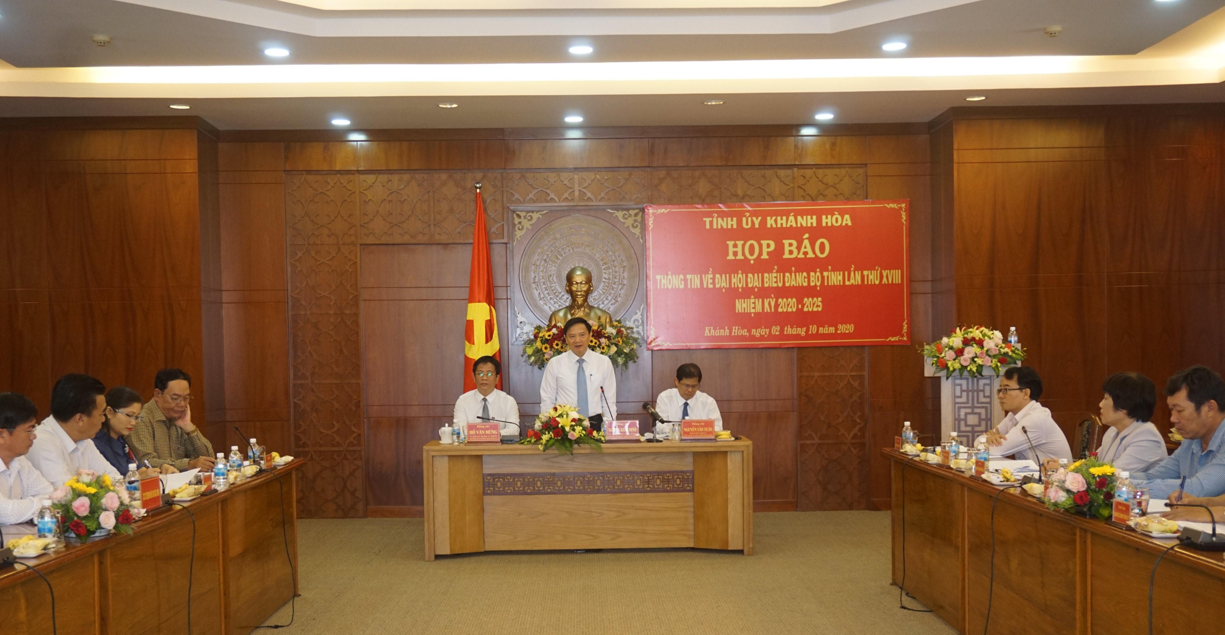 Đại hội đại biểu Đảng bộ tỉnh Khánh Hòa diễn ra từ 12-14 10