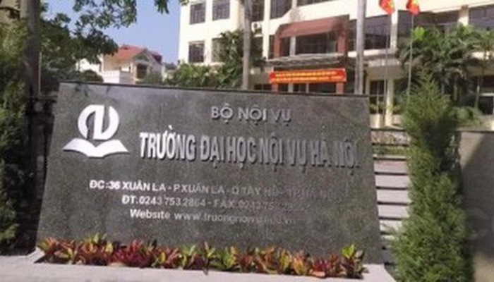 ​Điểm chuẩn Đại học Nội vụ Hà Nội cao nhất là 23