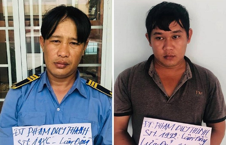 Bình Dương Bắt giữ 2 thanh niên làm giả vé số trúng thưởng