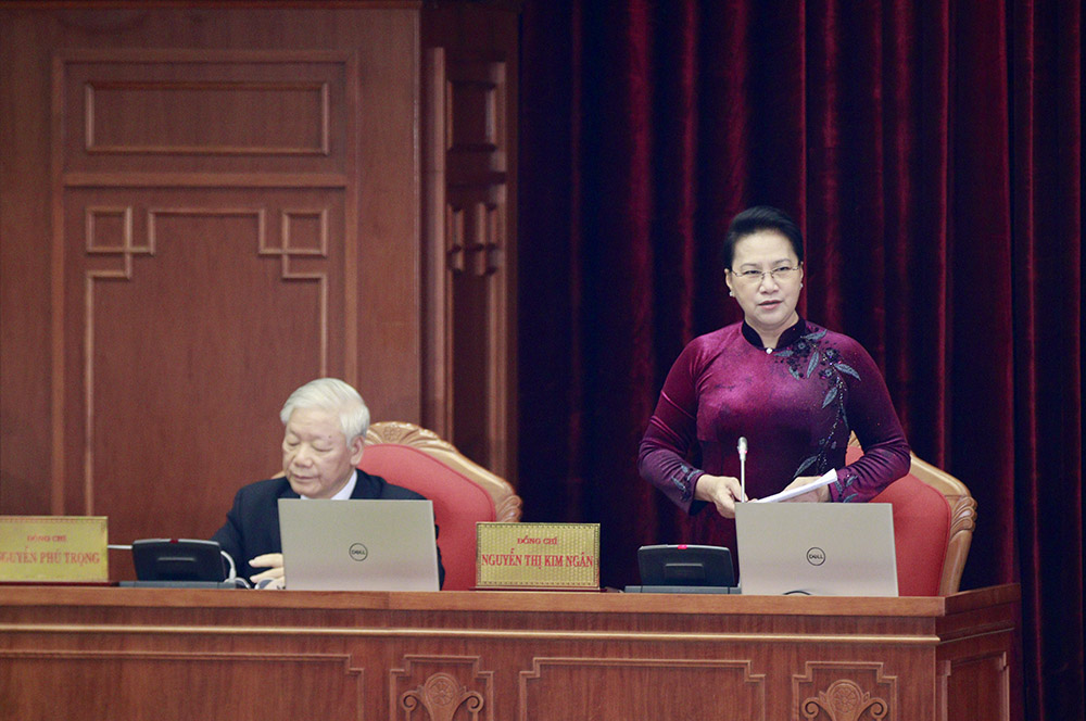 Phiên bế mạc của Hội nghị lần thứ 13 Ban Chấp hành Trung ương Đảng khoá XII