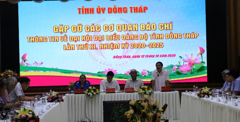 350 đại biểu tham dự Đại hội đại biểu Đảng bộ tỉnh Đồng Tháp lần thứ XI