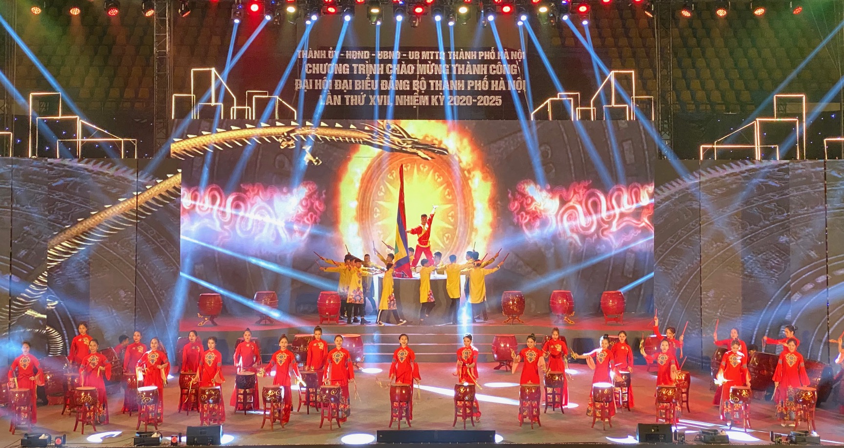 Chương trình nghệ thuật chào mừng thành công Đại hội đại biểu Đảng bộ TP Hà Nội