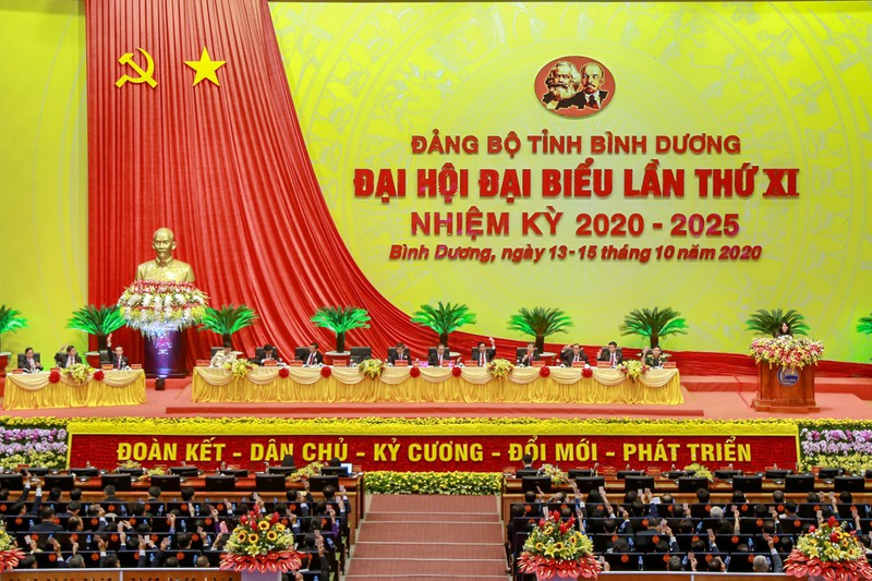 Đại hội đại biểu Đảng bộ tỉnh Bình Dương lần thứ XI tiến hành phiên họp trù bị