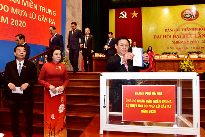 Hà Nội hỗ trợ 7 tỷ đồng cho 5 tỉnh miền Trung khắc phục hậu quả mưa lũ
