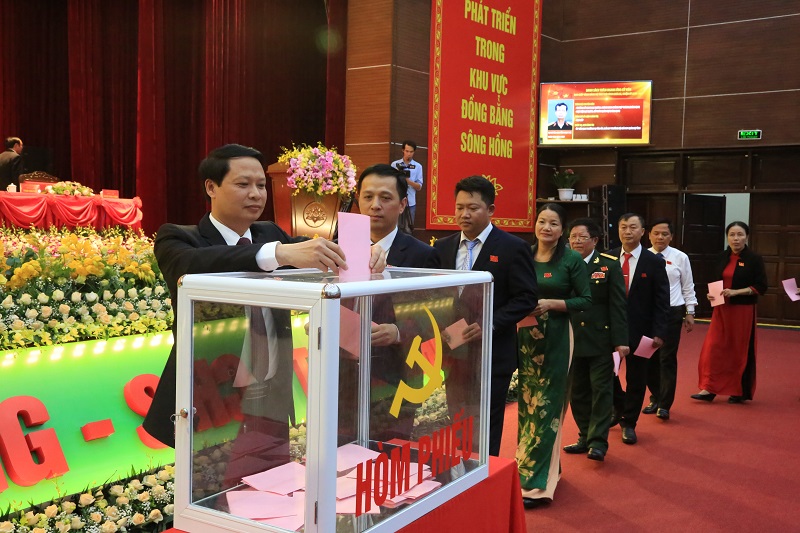 Giới thiệu đồng chí Ngô Đông Hải ứng cử chức danh Bí thư tỉnh Thái Bình