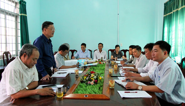 Đắk Lắk Kết hợp kiểm tra, giám sát thường xuyên theo chuyên đề