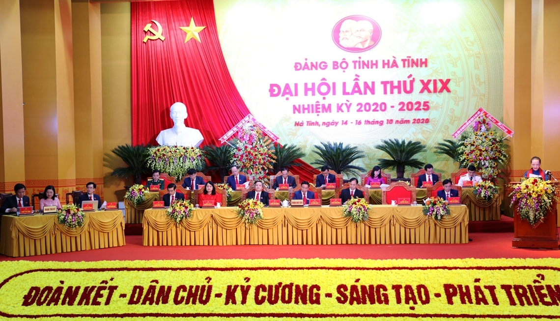 Đại hội Đại biểu Đảng bộ tỉnh Hà Tĩnh lần thứ XIX tiến hành phiên trù bị
