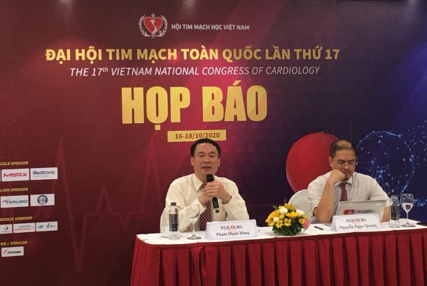 Đại hội Tim mạch toàn quốc lần thứ 17 sẽ được tổ chức theo hình thức trực tuyến