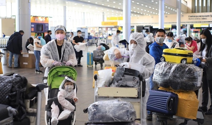 Đưa công dân Việt Nam từ Liên bang Nga về nước