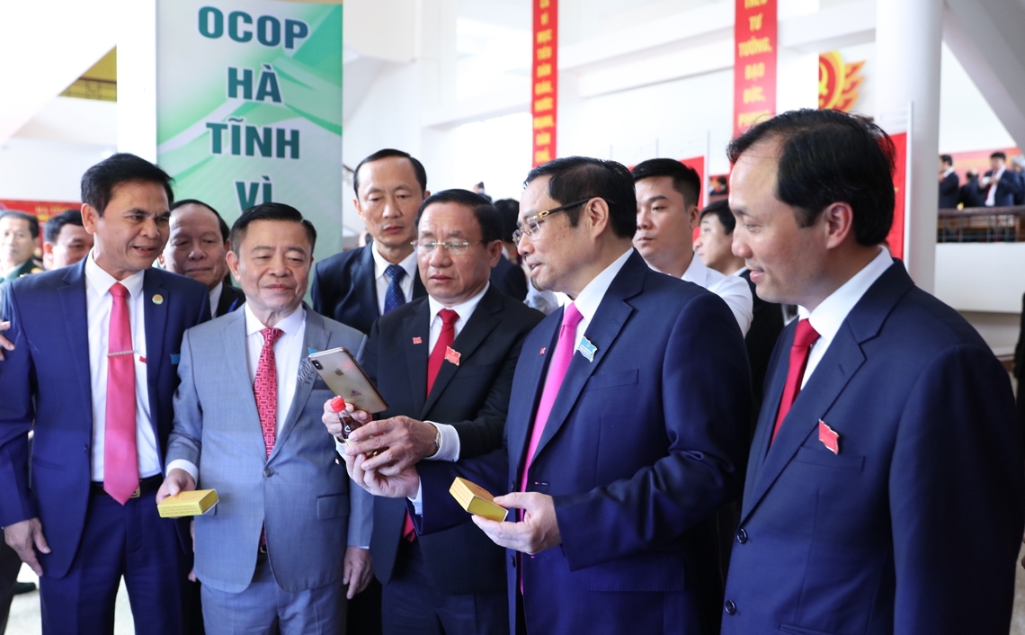 Đại hội đại biểu Đảng bộ tỉnh Hà Tĩnh khóa XIX thành công tốt đẹp