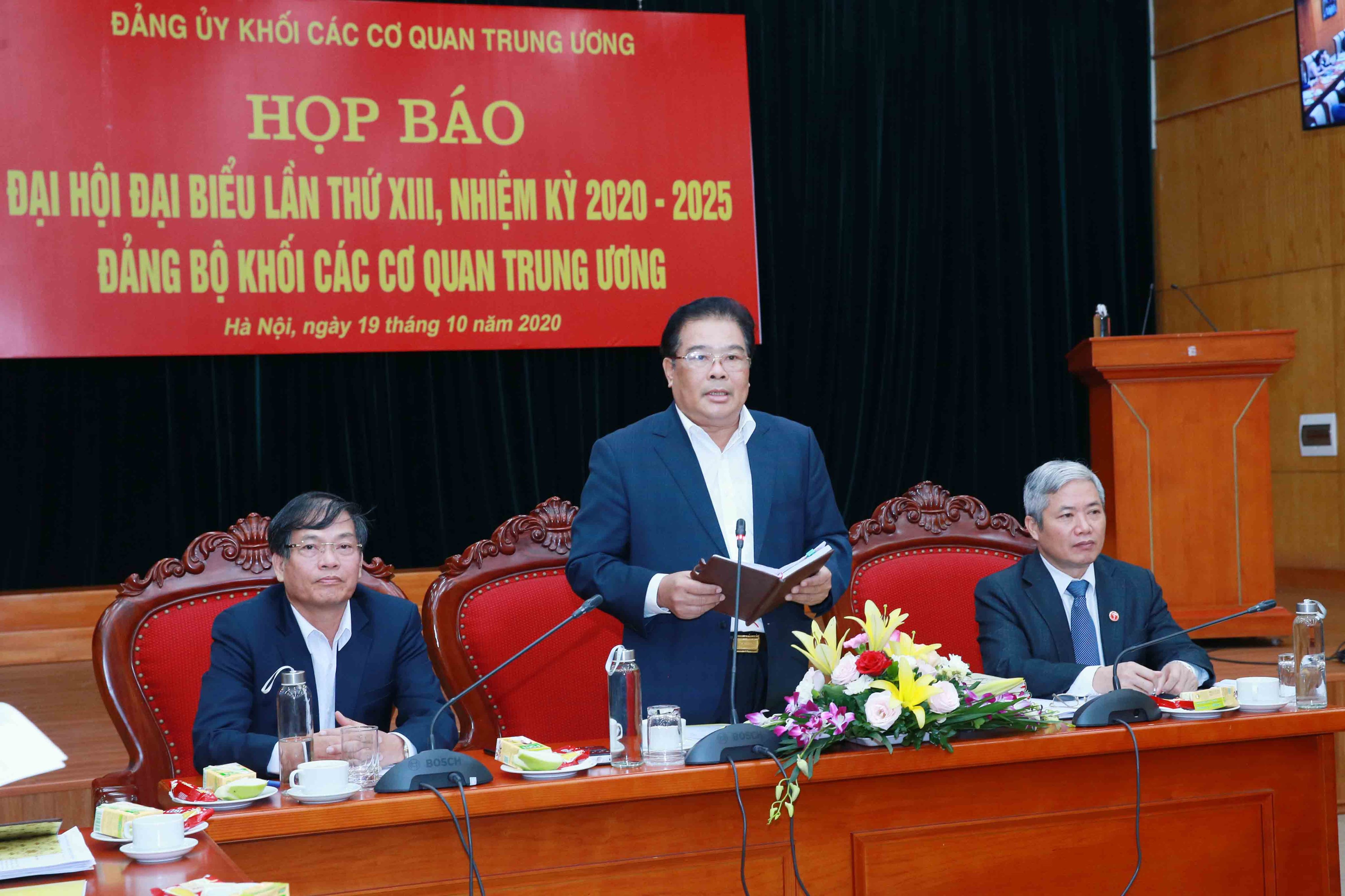 Đại hội Đảng bộ Khối các cơ quan Trung ương diễn ra từ ngày 27-29 10