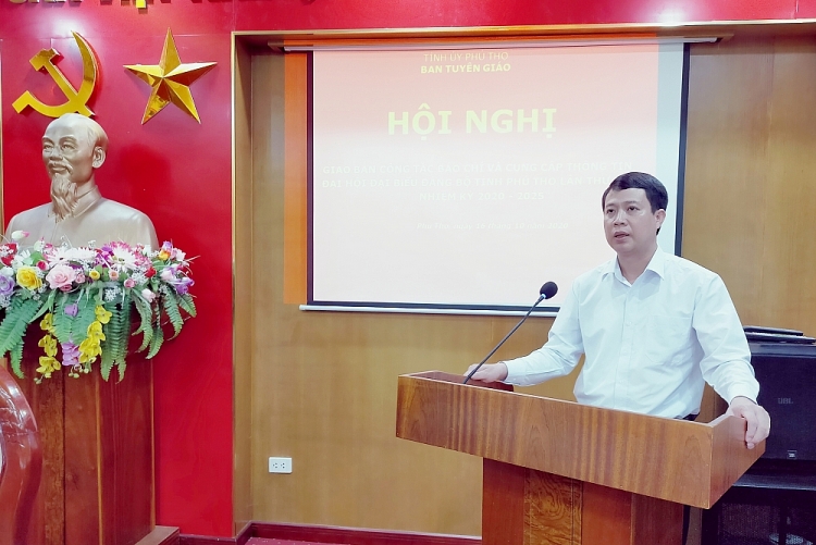 Đại hội Đảng bộ tỉnh Phú Thọ sẽ diễn ra từ ngày 26 - 28 10