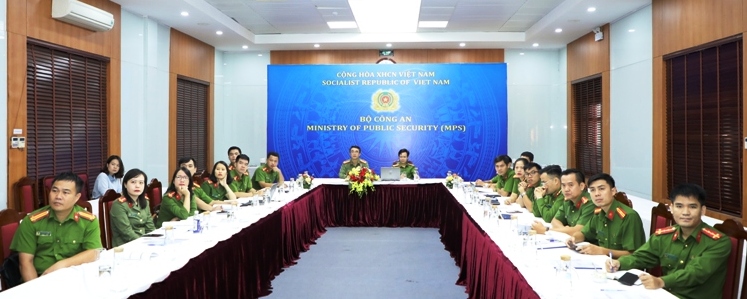 Bộ Công an tham dự Hội nghị quốc tế trực tuyến về khoa học hình sự