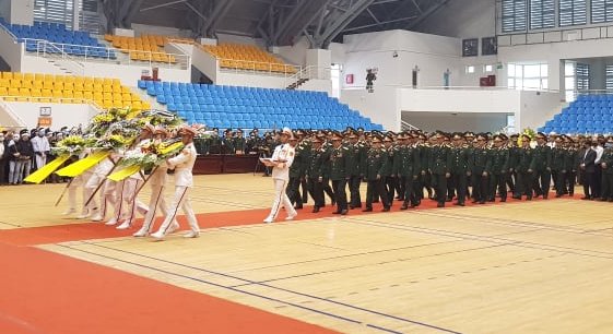 Lễ viếng và Lễ truy điệu 22 liệt sĩ làm nhiệm vụ khắc phục bão lũ