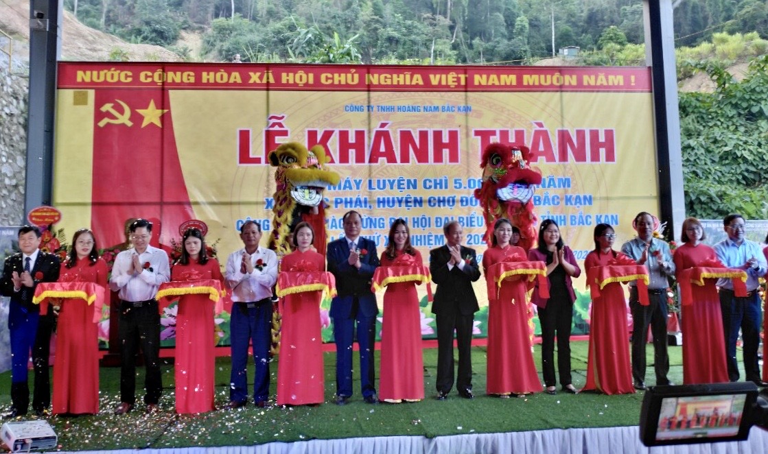 Bắc Kạn khánh thành Nhà máy luyện chì công suất 5 000 tấn năm