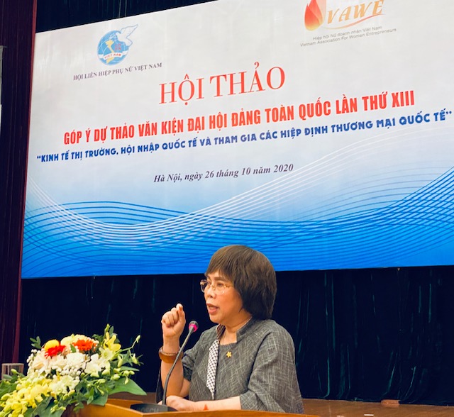 Lao động nữ đã và đang đóng góp rất lớn vào sự phát triển của nền kinh tế đất nước