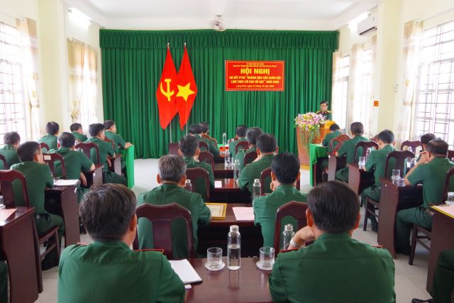 Sóc Trăng Sơ kết thi đua Ngành Hậu cần Quân đội làm theo lời Bác Hồ dạy”
