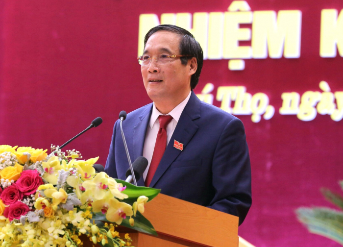 Đồng chí Bùi Minh Châu tái đắc cử Bí thư Tỉnh ủy Phú Thọ