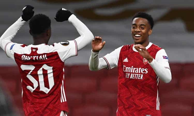 Pháo thủ đại thắng tại Europa League