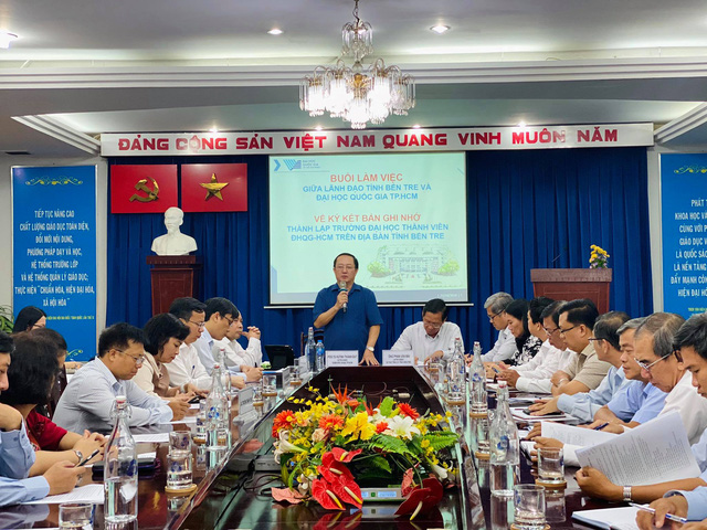 Bến Tre Thành lập đại học trên cơ sở phát triển Phân hiệu ĐH Quốc gia TP Hồ Chí Minh