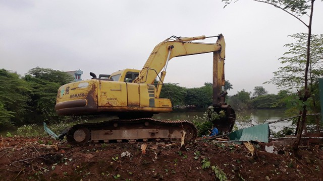 Hoàn thành cưỡng chế giải phóng mặt bằng dự án nhà ở xã hội Thượng Thanh, Long Biên, Hà Nội