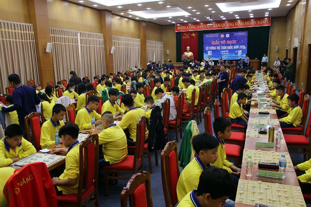 Khai mạc Giải vô địch Cờ tướng trẻ toàn quốc