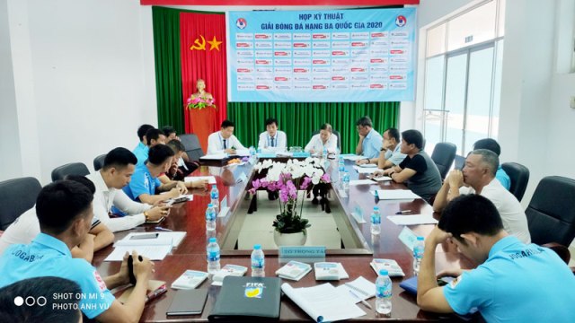 Bốc thăm xếp lịch thi đấu Giải bóng đá hạng Ba Quốc gia 2020