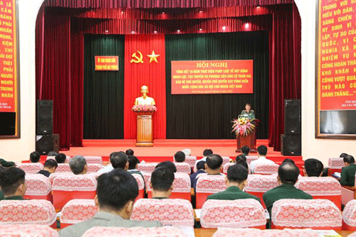 Hải Phòng Tổng kết 10 năm thực hiện pháp luật về huy động nhân lực, tàu thuyền