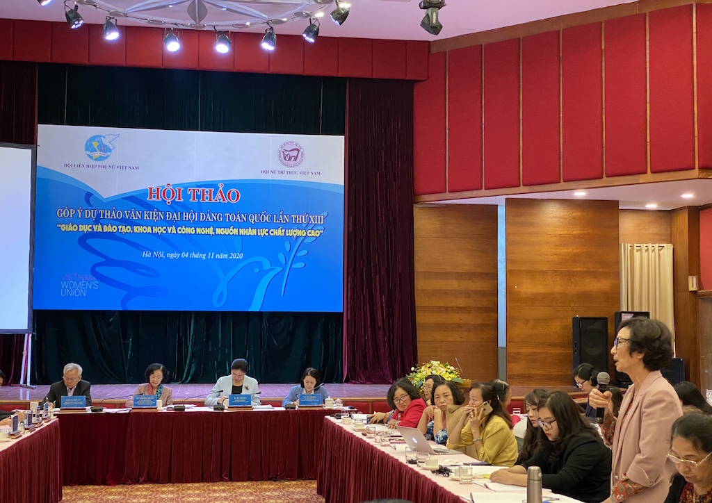 Lực lượng nữ trí thức góp ý văn kiện Đại hội XIII của Đảng