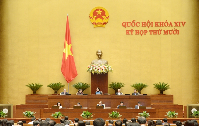 Thông cáo báo chí số 10, Kỳ họp thứ 10, Quốc hội khóa XIV
