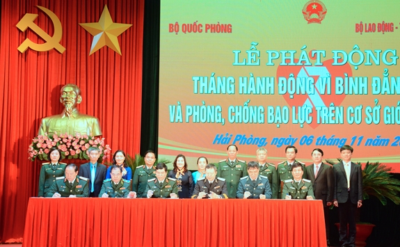 Hưởng ứng Tháng hành động vì bình đẳng giới