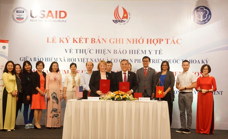 Bảo hiểm xã hội Việt Nam hợp tác cùng cơ quan Phát triển quốc tế Hoa Kỳ trong lĩnh vực bảo hiểm y tế