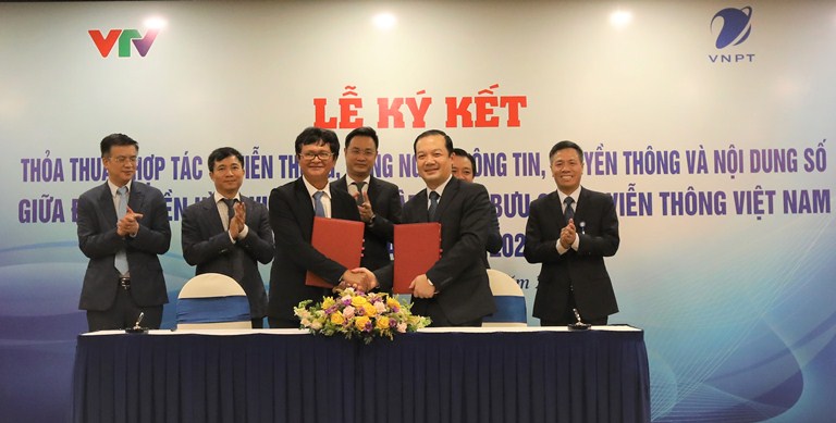 VNPT và VTV hợp tác để chuyển đổi số