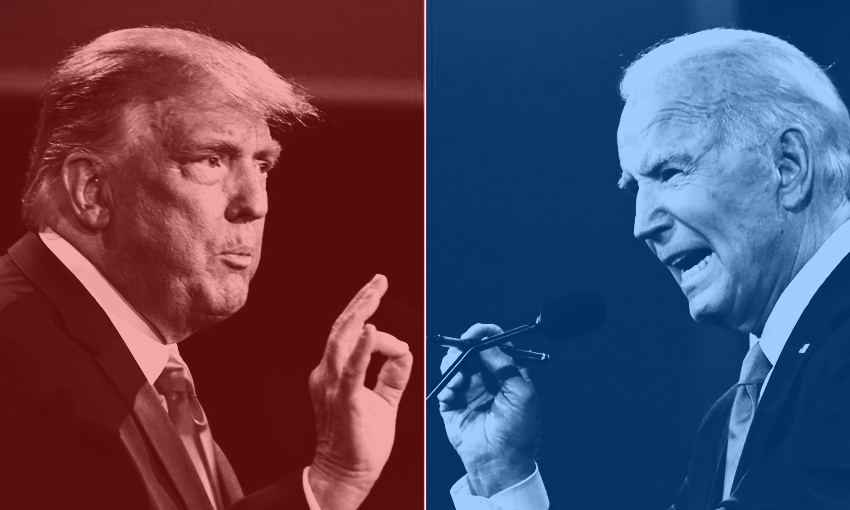 Tổng thống Trump và ông Joe Biden giằng co quyết liệt tại các bang chiến trường